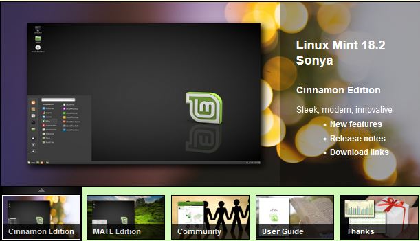 Linux Mint Sonya