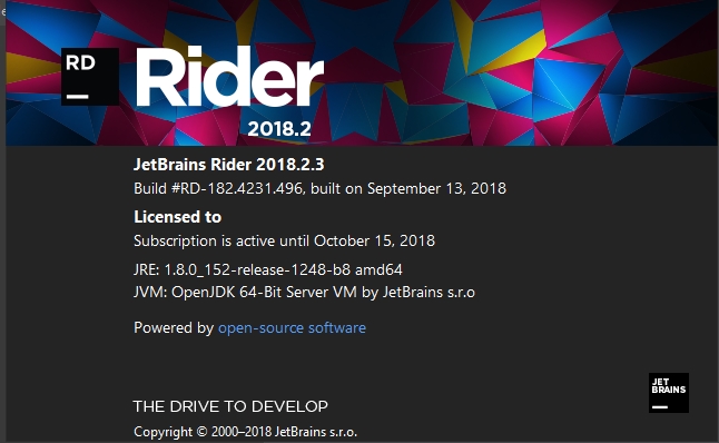 Rider splash screen